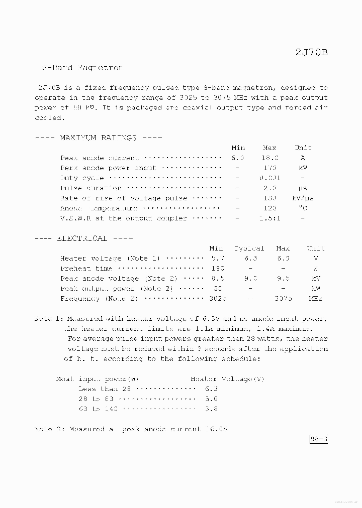 2J70B_7748892.PDF Datasheet
