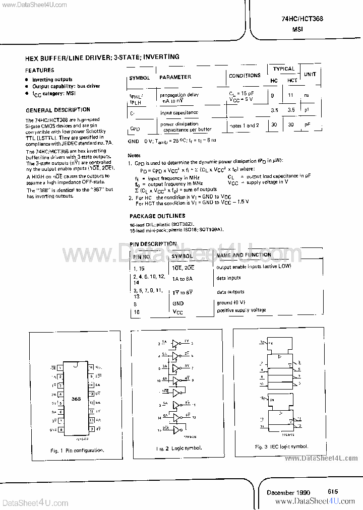 PC74HCT368_7749625.PDF Datasheet