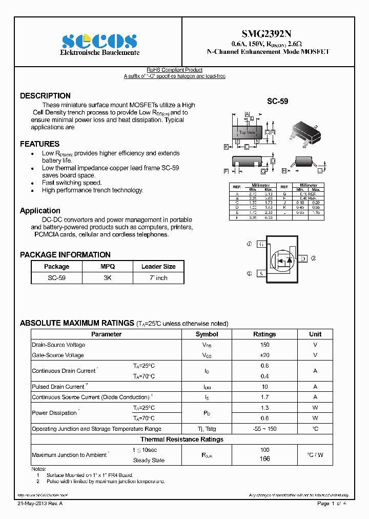 SMG2392N_7778674.PDF Datasheet