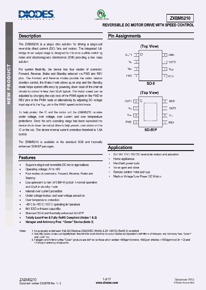 ZXBM5210-S-13_7794245.PDF Datasheet