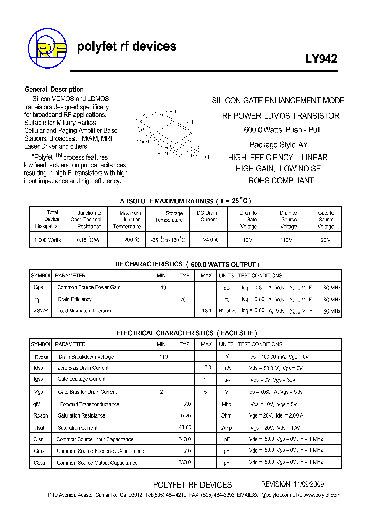 LY942_7805056.PDF Datasheet