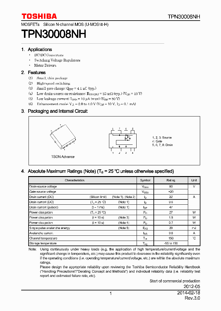 TPN30008NH_7819787.PDF Datasheet