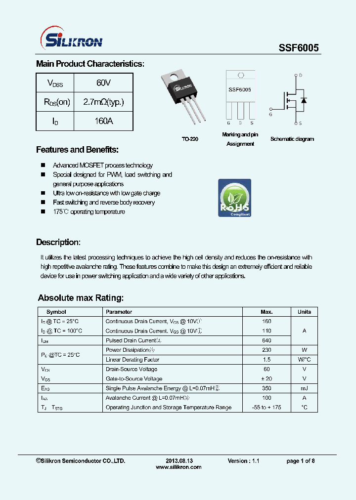 SSF6005_7813885.PDF Datasheet