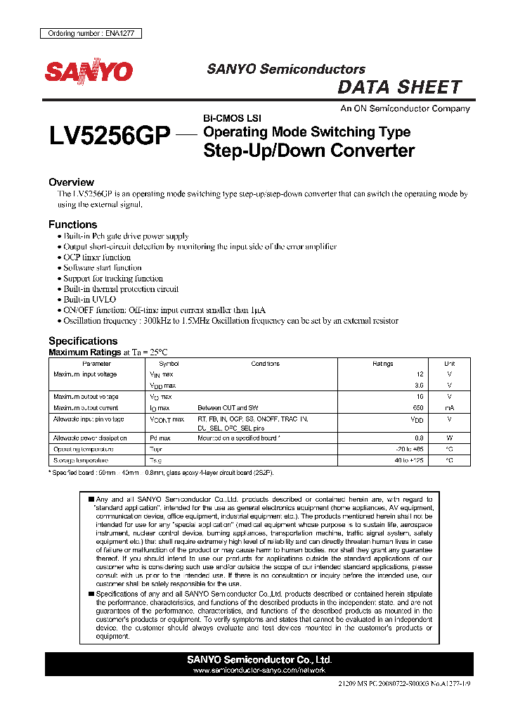 LV5256GP_7792688.PDF Datasheet