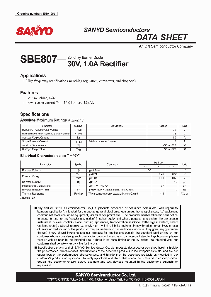 SBE807-TL-E_7783465.PDF Datasheet