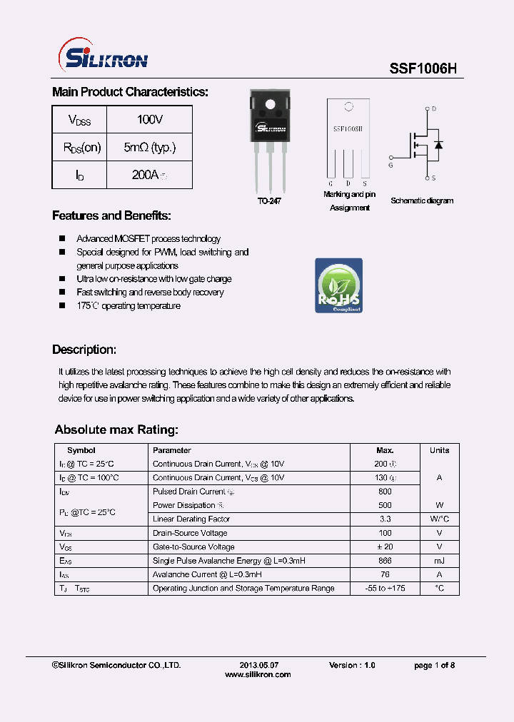 SSF1006H_7780707.PDF Datasheet