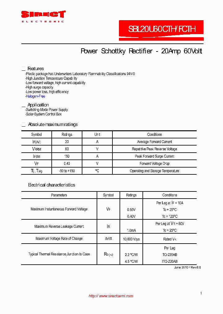 SBL20U60CTH_7771843.PDF Datasheet