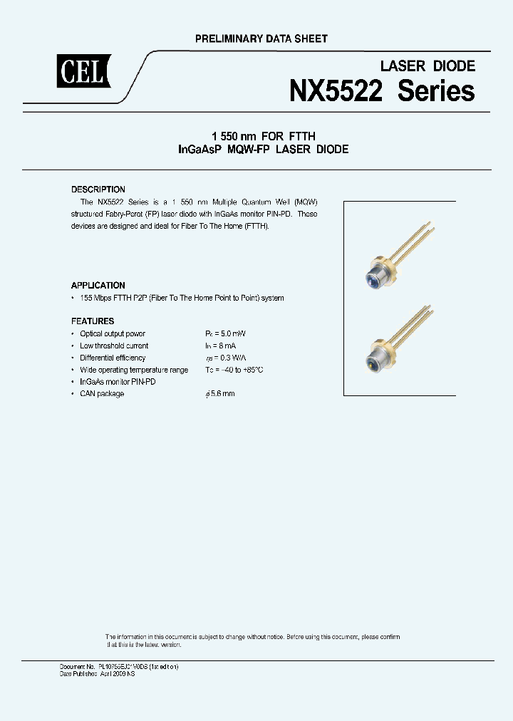 NX5522_7813724.PDF Datasheet