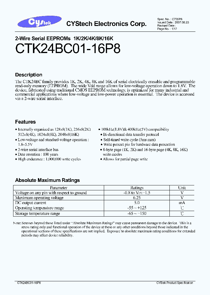 CTK24BC01-16P8_7823674.PDF Datasheet