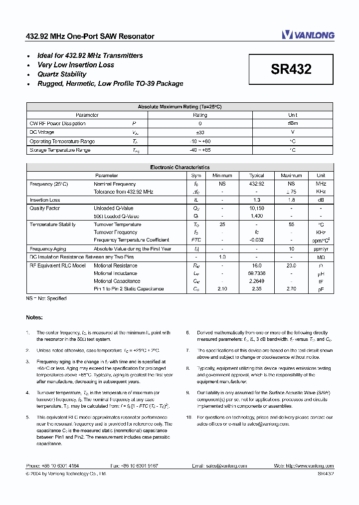 SR432_7826377.PDF Datasheet