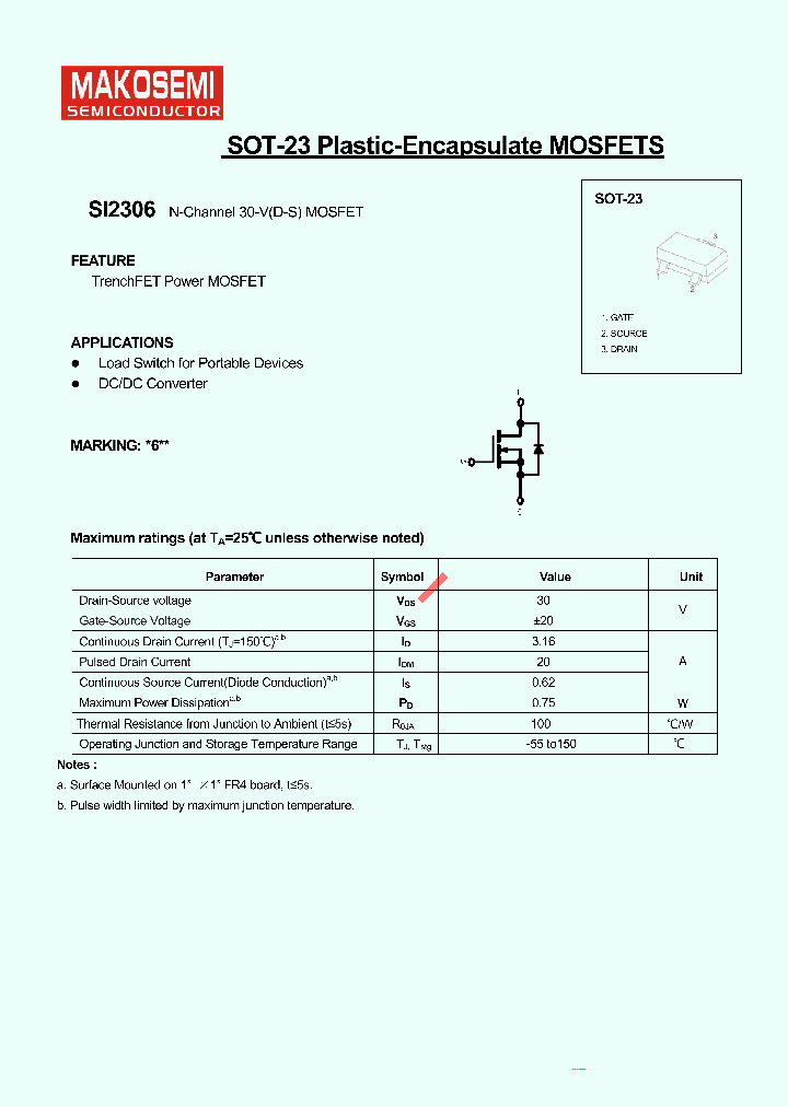 SI2306_7829719.PDF Datasheet