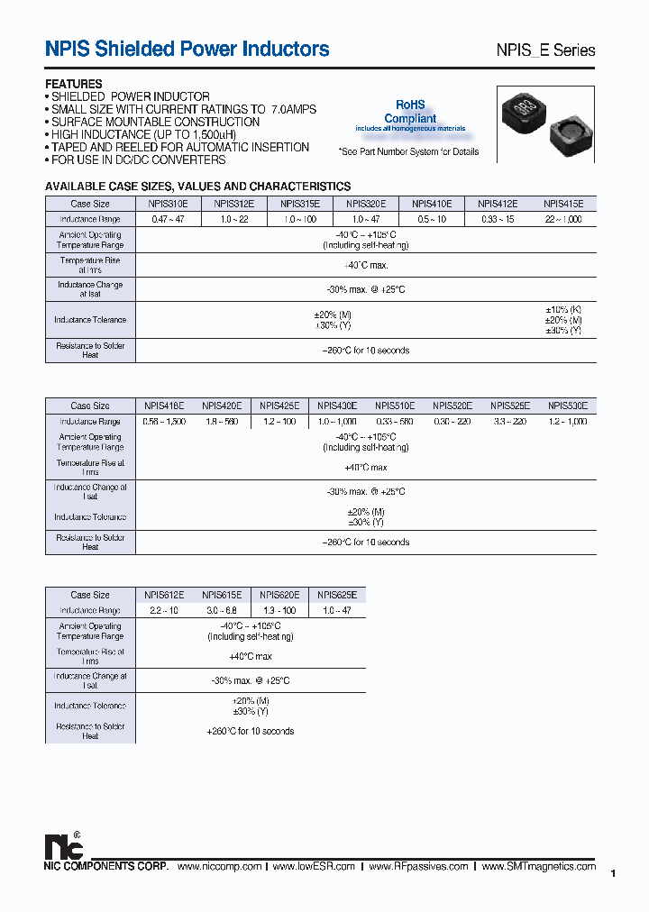 NPIS-E_7832686.PDF Datasheet