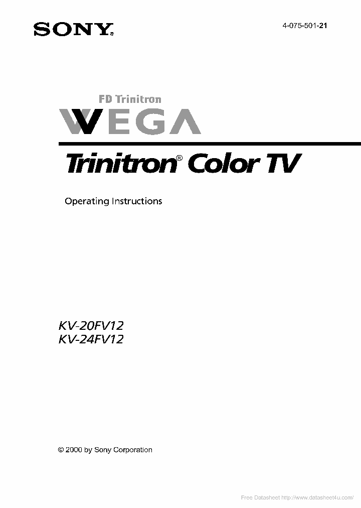 KV-24FV12_7752067.PDF Datasheet