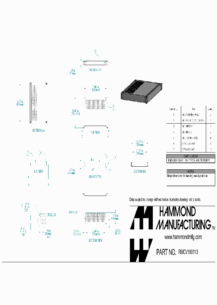 RMCV190113BK1_7842735.PDF Datasheet