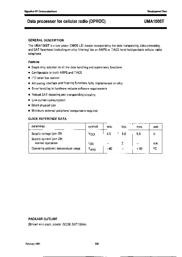 UMA1000T_7784321.PDF Datasheet