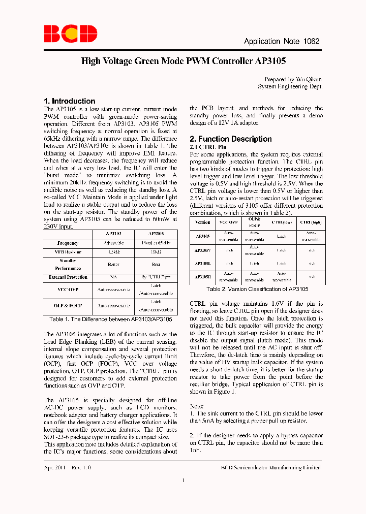 AP3105V_7764686.PDF Datasheet