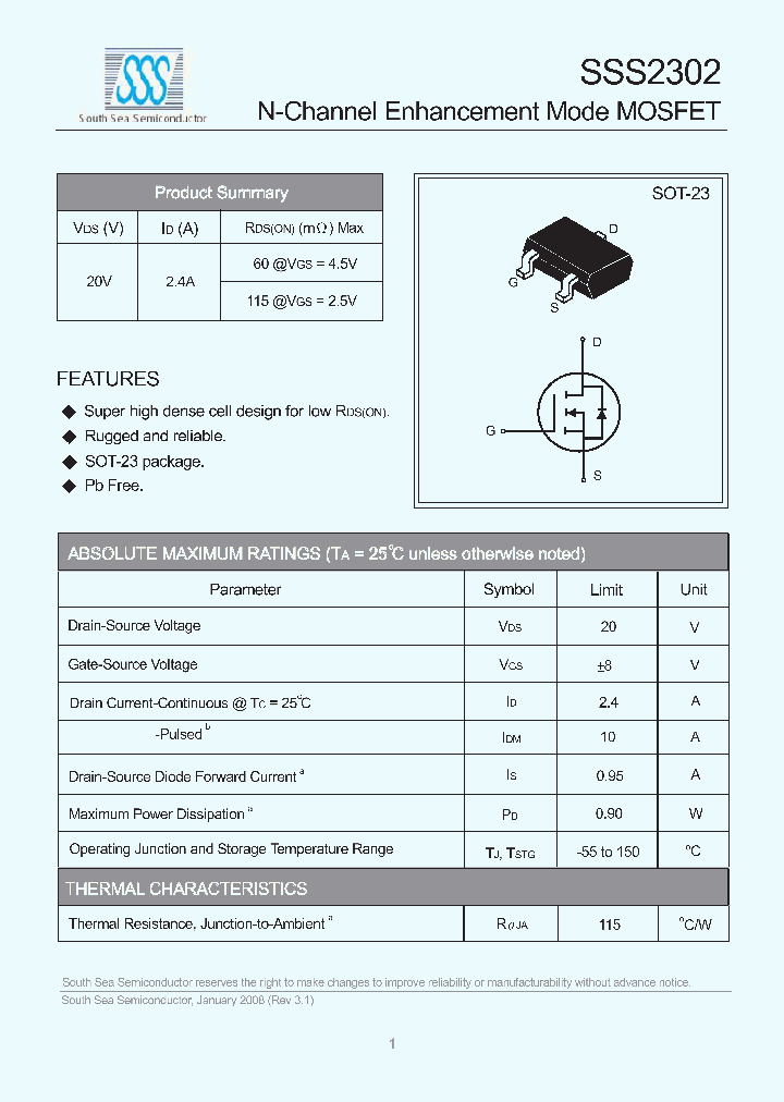 SSS2302_7762039.PDF Datasheet