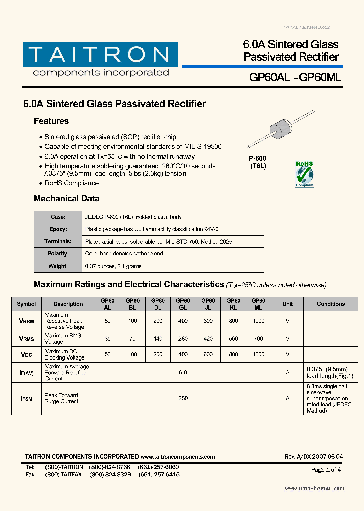 GP60KL_7765964.PDF Datasheet Download --- IC-ON-LINE