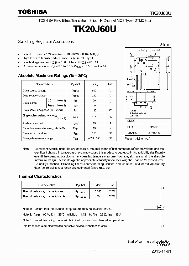 TK20J60U-F_7851913.PDF Datasheet