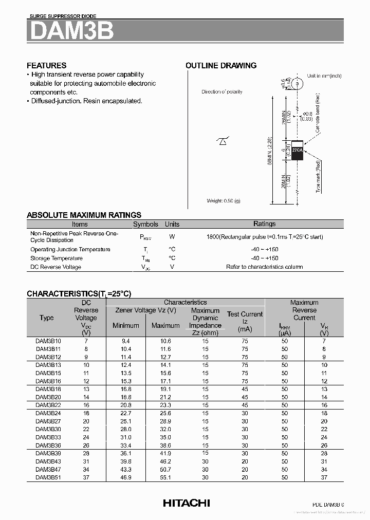 DAM3B13_7768746.PDF Datasheet