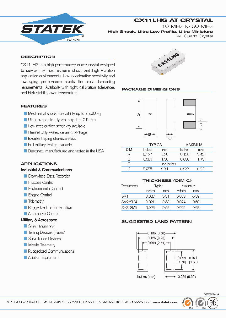 CX11LHG_7855689.PDF Datasheet