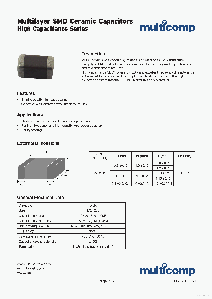 MC1206X226M100CT_7768465.PDF Datasheet