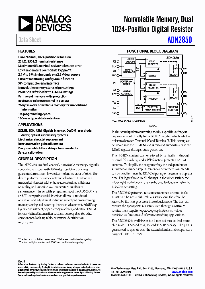 ADN2850_7858970.PDF Datasheet
