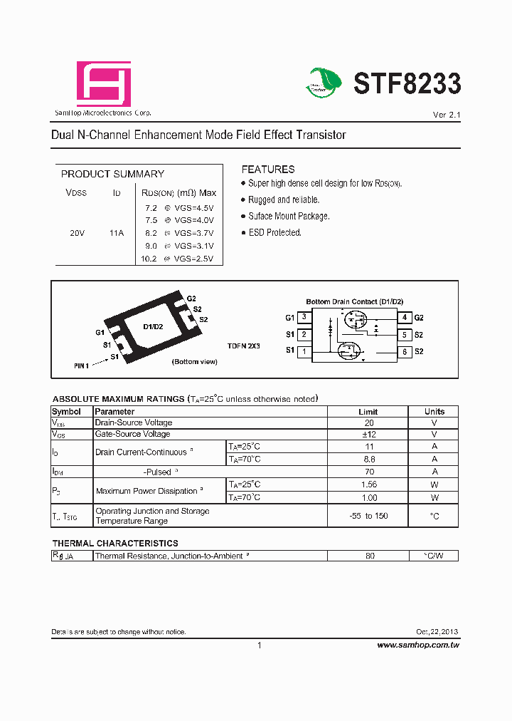 STF8233_7770428.PDF Datasheet