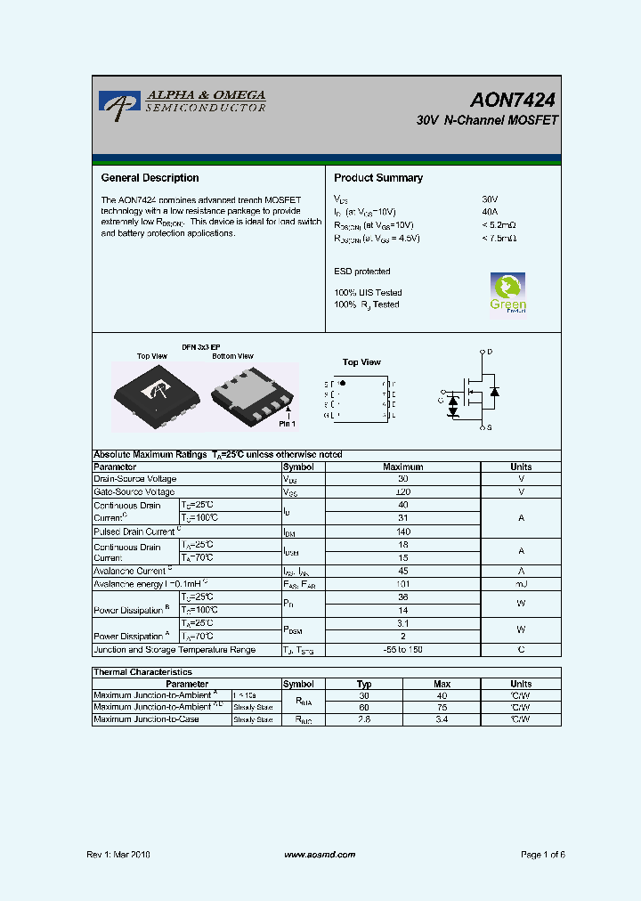 AON7424_7866898.PDF Datasheet