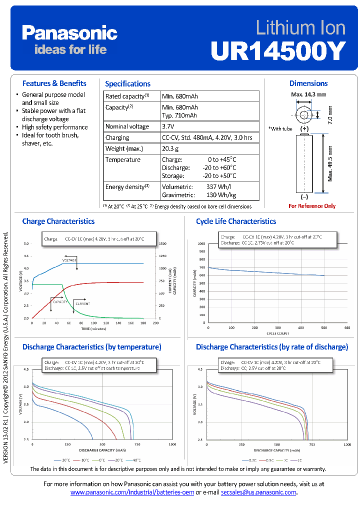 UR14500Y_7865230.PDF Datasheet Download