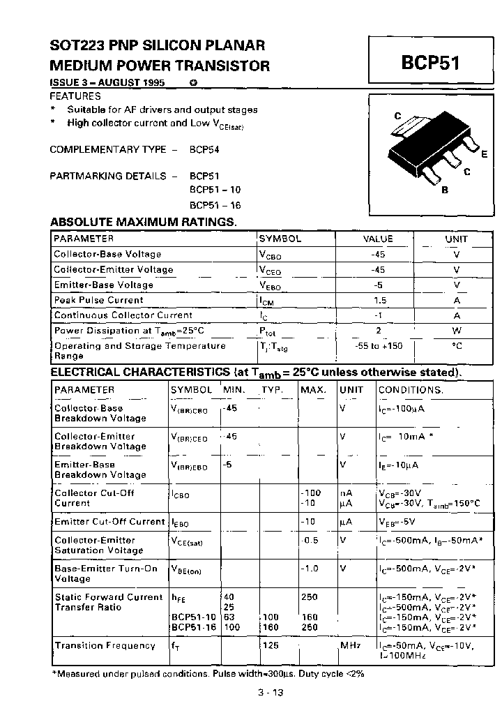 BCP51-10_7838156.PDF Datasheet