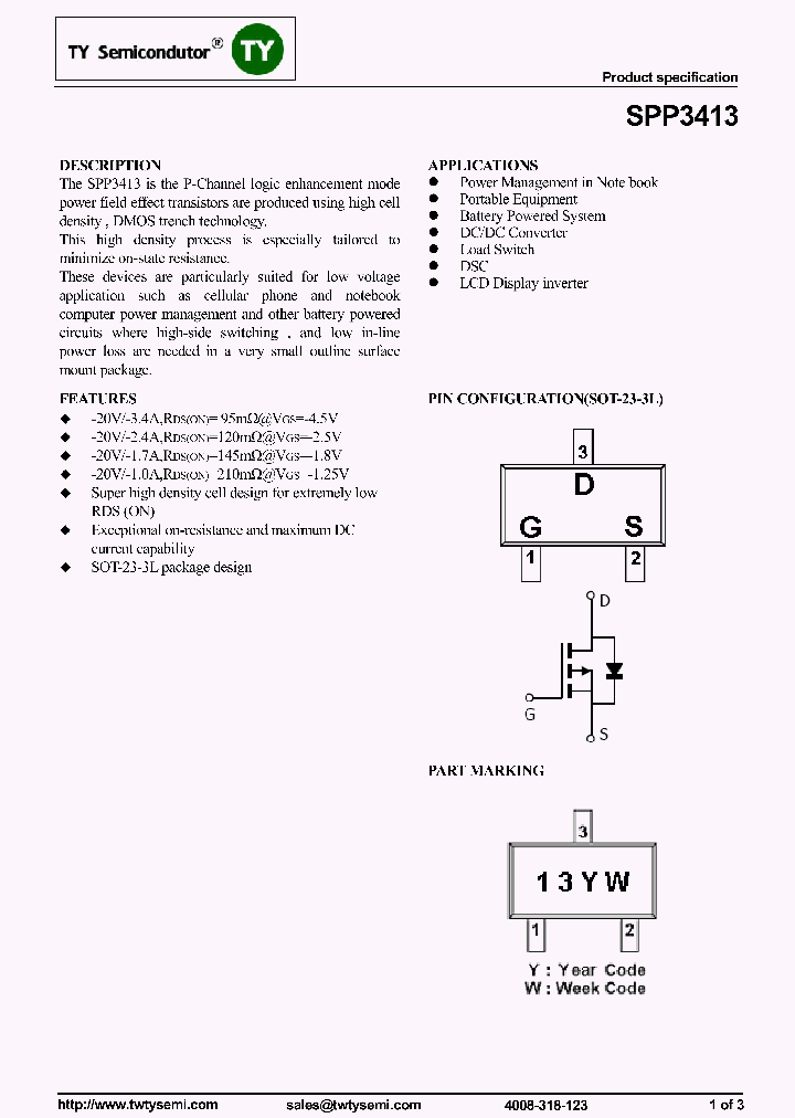 SPP3413S23RG_7872849.PDF Datasheet