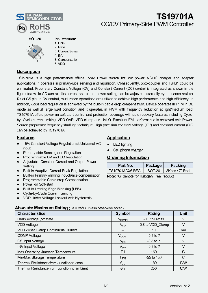 TS19701ACX6RFG_7873083.PDF Datasheet