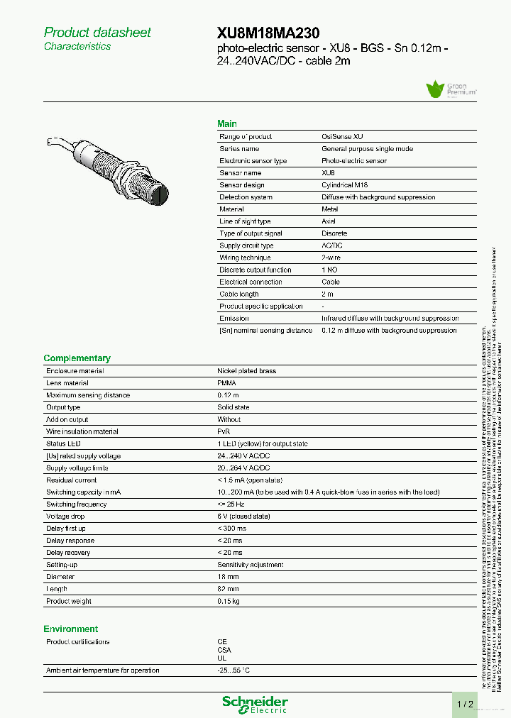 XU8M18MA230_7774471.PDF Datasheet