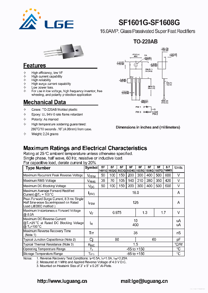 SF1602G_7776593.PDF Datasheet