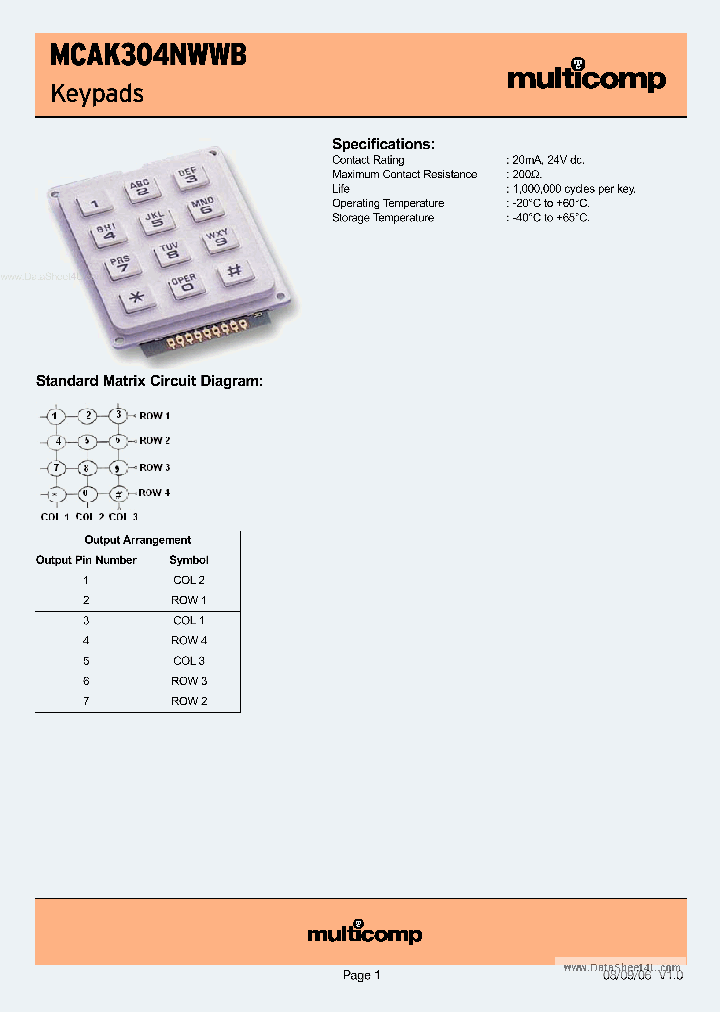 MCAK304NWWB_7779096.PDF Datasheet