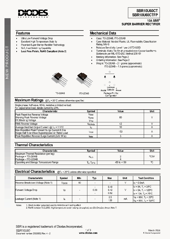 SBR10U60CT08_7878547.PDF Datasheet