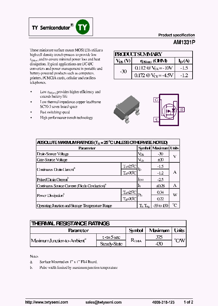 AM1331P_7886955.PDF Datasheet