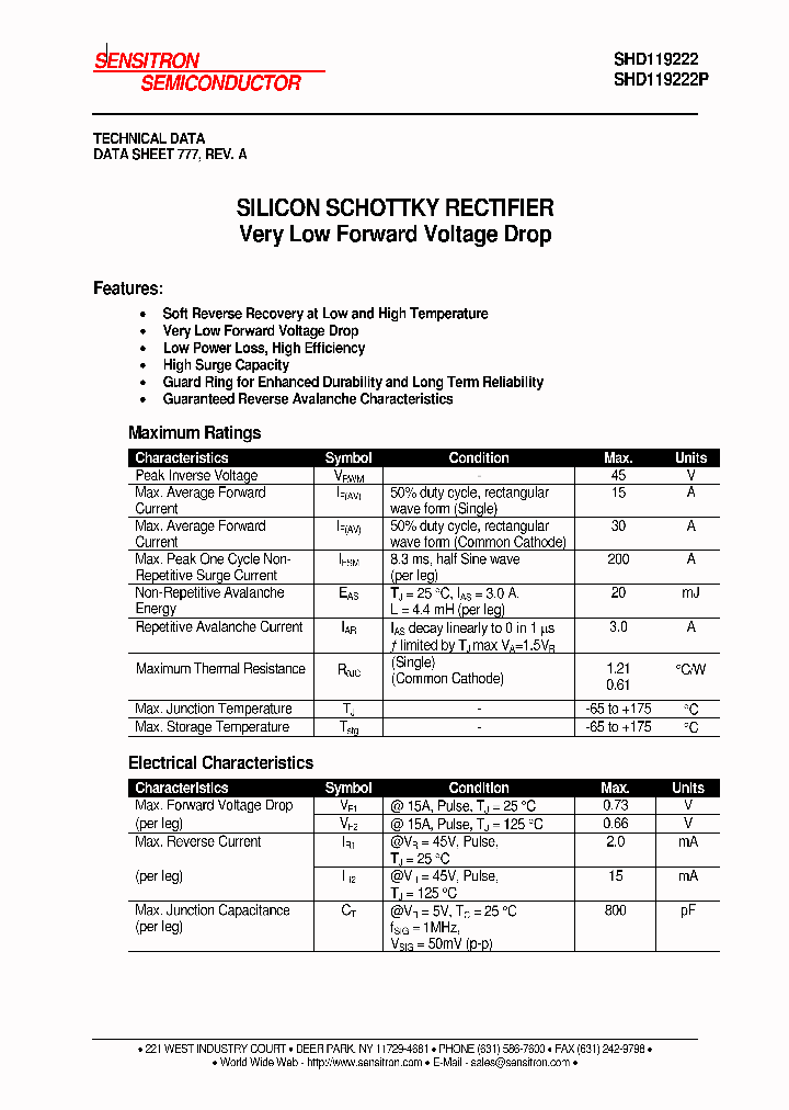 SHD119222P_7887369.PDF Datasheet