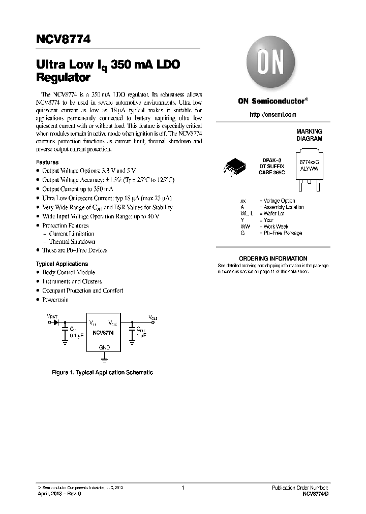 NCV8774_7897995.PDF Datasheet