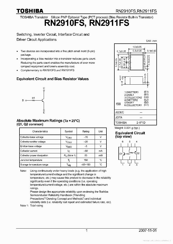 RN2911FS_7781526.PDF Datasheet