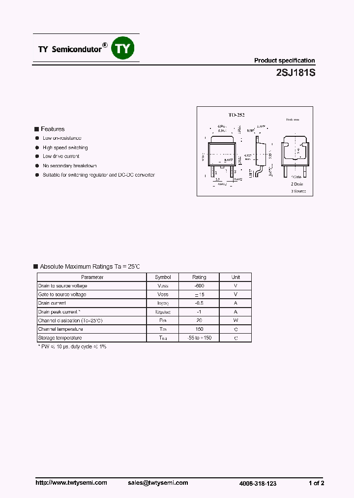 2SJ181S_7912278.PDF Datasheet