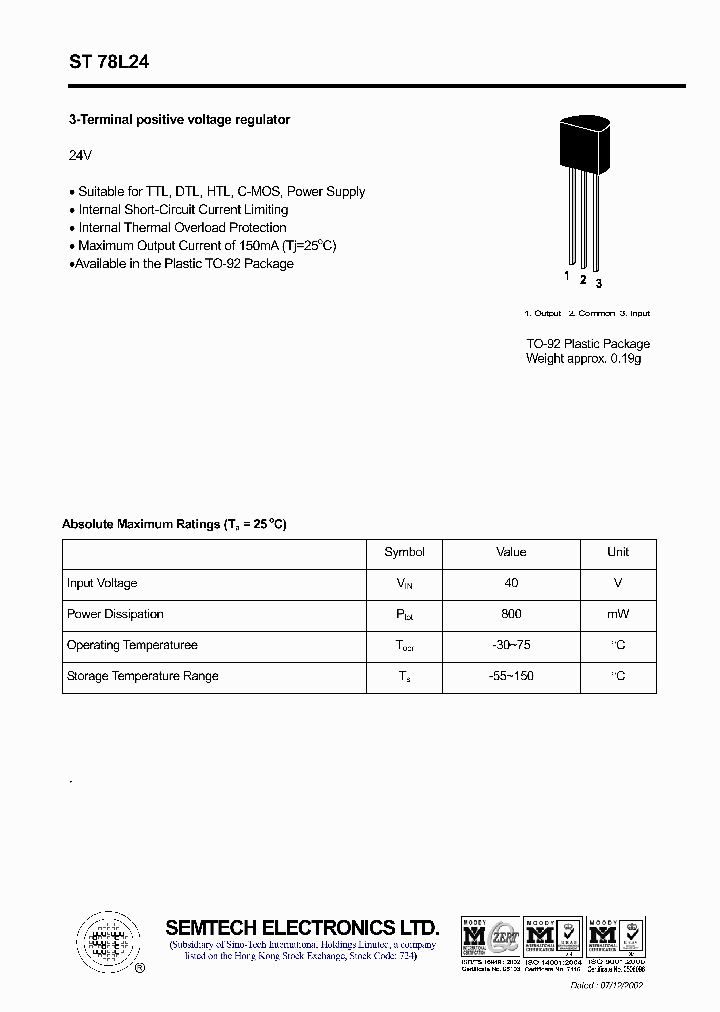 ST78L24_7916834.PDF Datasheet