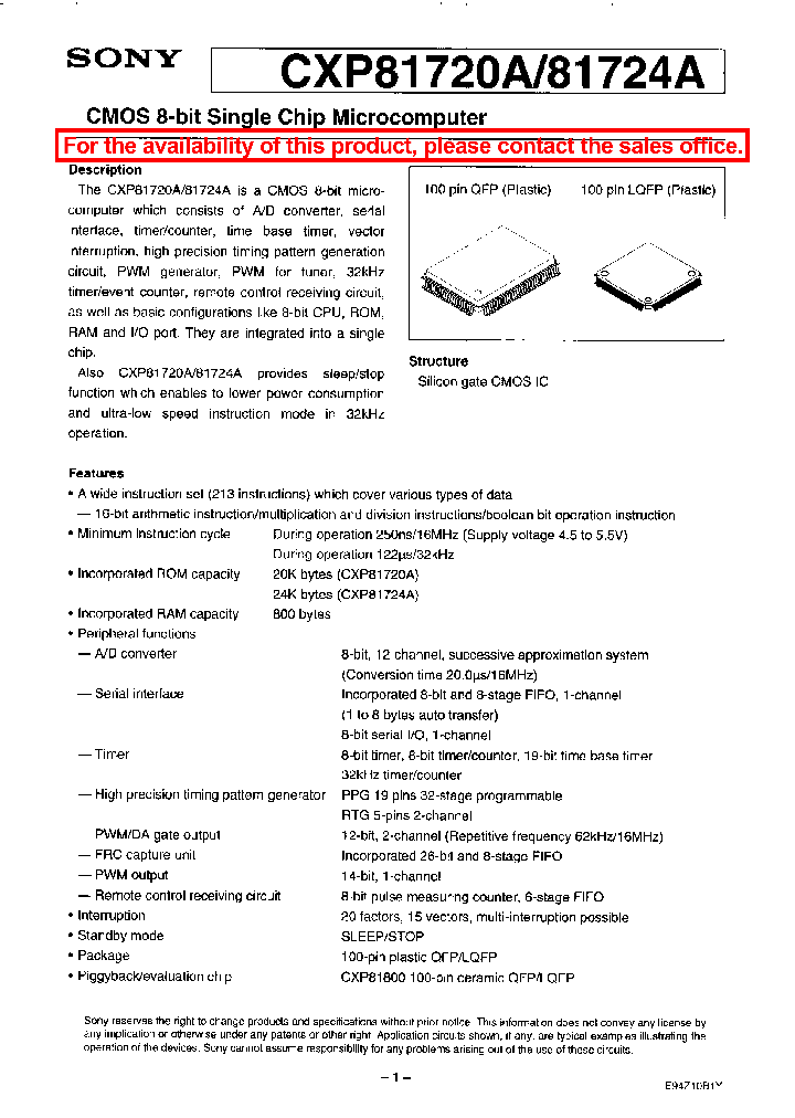 CXP81724AR_7918358.PDF Datasheet