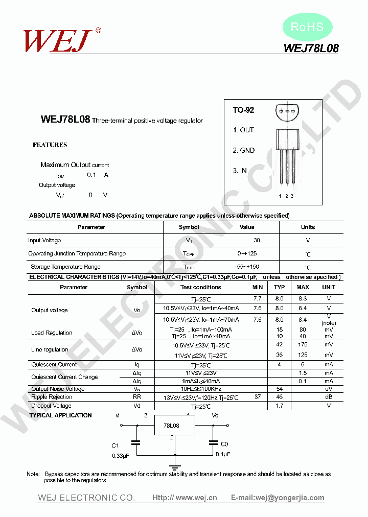 WEJ78L08-TO-92_7922637.PDF Datasheet