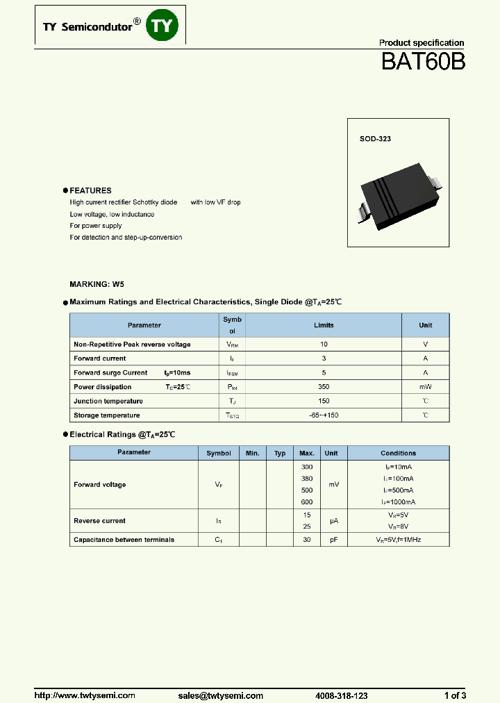 BAT60B_7927399.PDF Datasheet