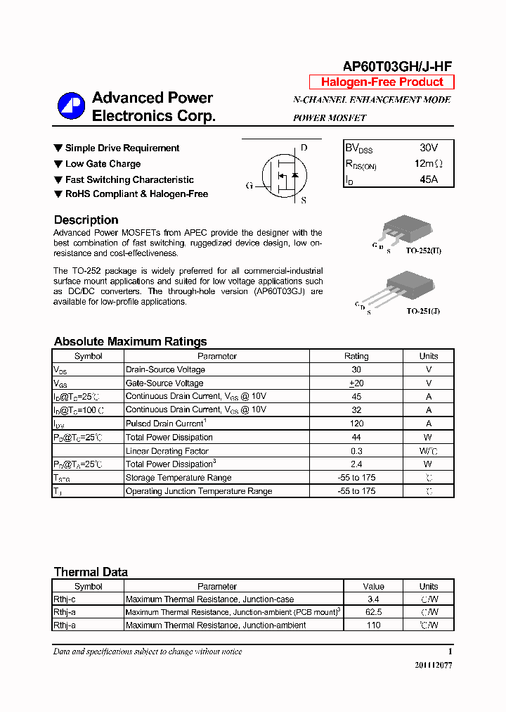 AP60T03GH-HF14_7930012.PDF Datasheet