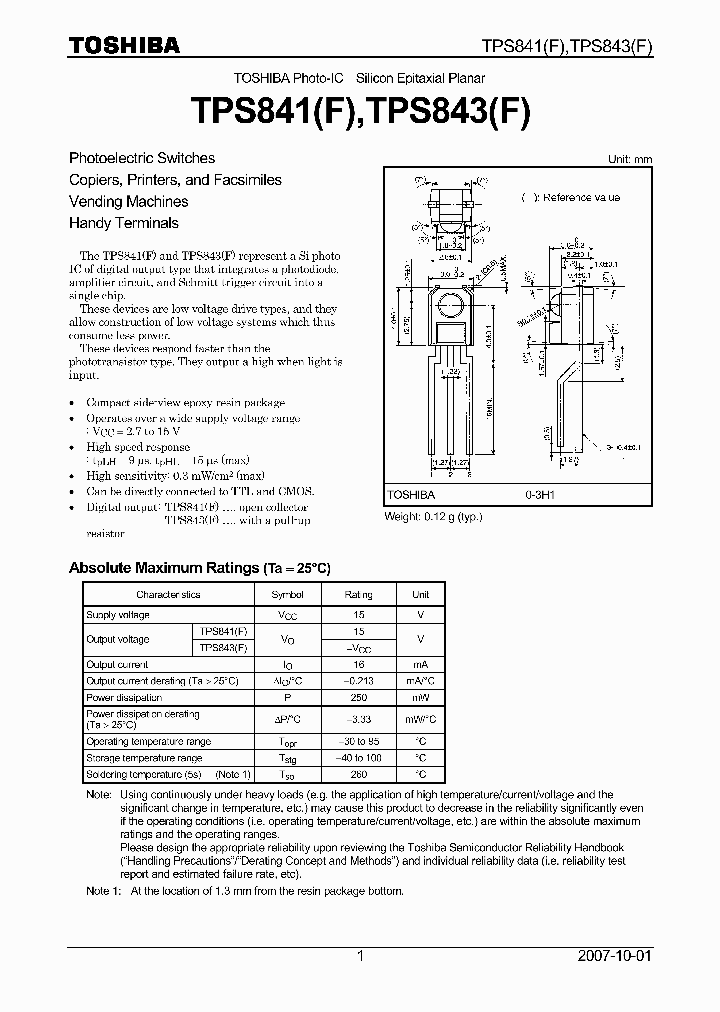 TPS841F_7927756.PDF Datasheet