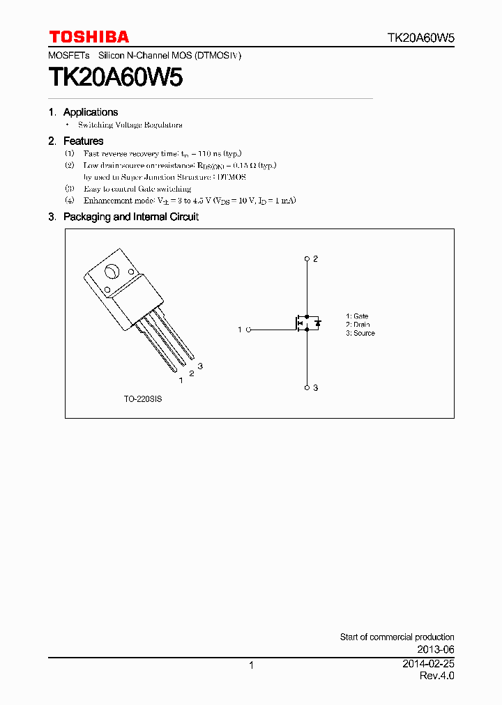 TK20A60W5_7932928.PDF Datasheet