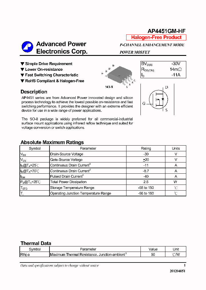 AP4451GM-HF_7941359.PDF Datasheet